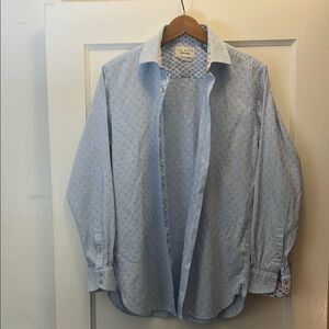 Men’s Ted Baker Endurance light blue woven shirt